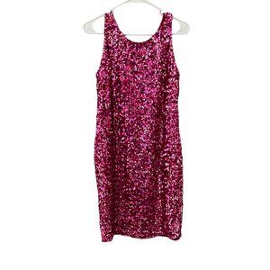 Vintage 1980s Sequin Bodycon Midi Dress